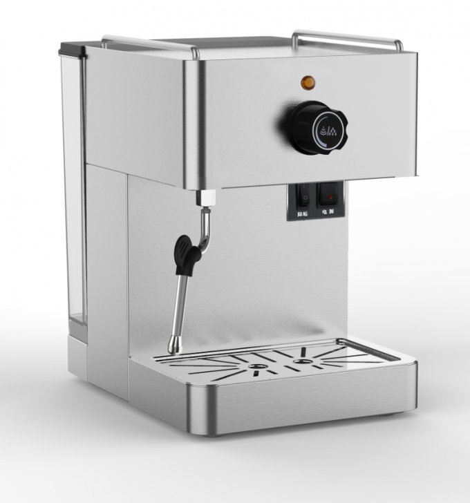 Two Thermoblock Commercial Milk Frother Machine 15bar 1.7L Stainless