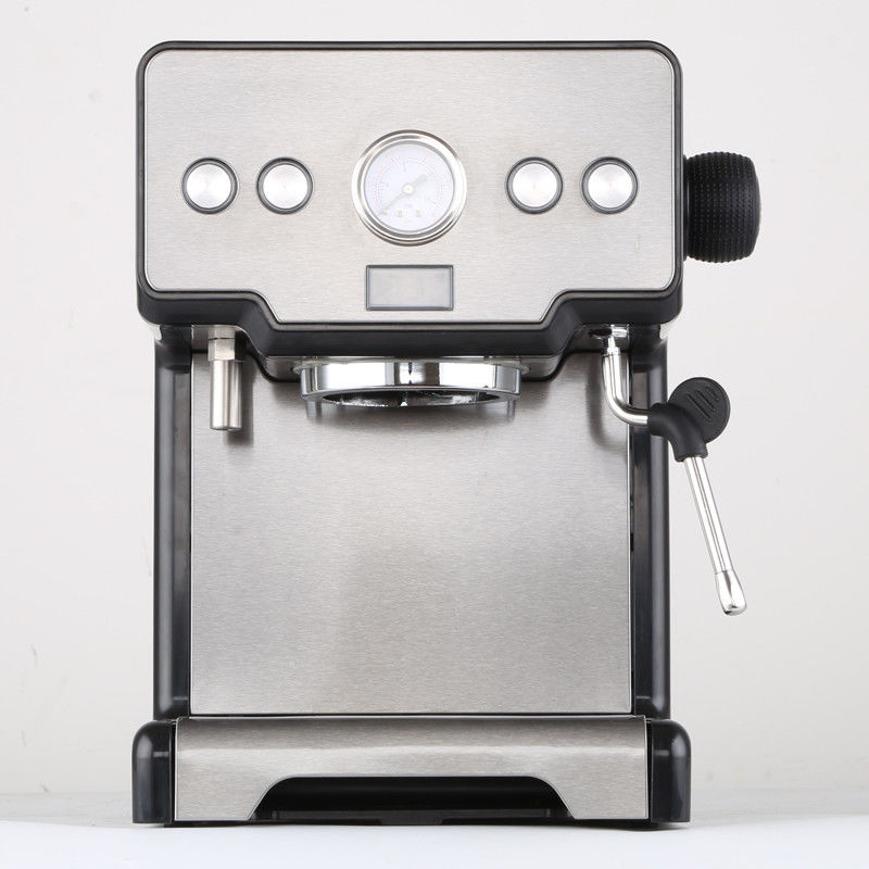 High Pressure Corrima Coffee Machine 15 Bar 240V Brewing Time Setting LCD Display