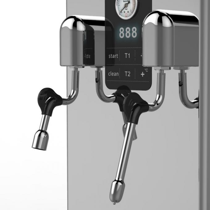 2.5bar Milk Foam Coffee Machine , 5.25L Commercial Automatic Milk Steamer