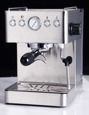 Italian Pump 220V Household Coffee Machine Espresso Cappuccino Latte 1.7L