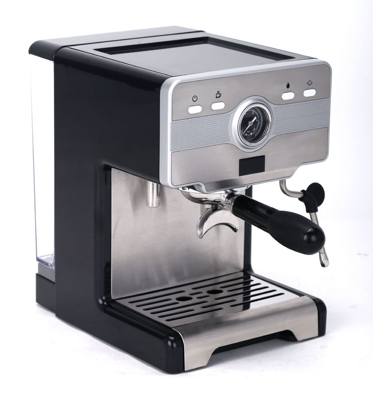 1450w Household Coffee Machine Espresso Maker Black Or Silver Color 100 Cups